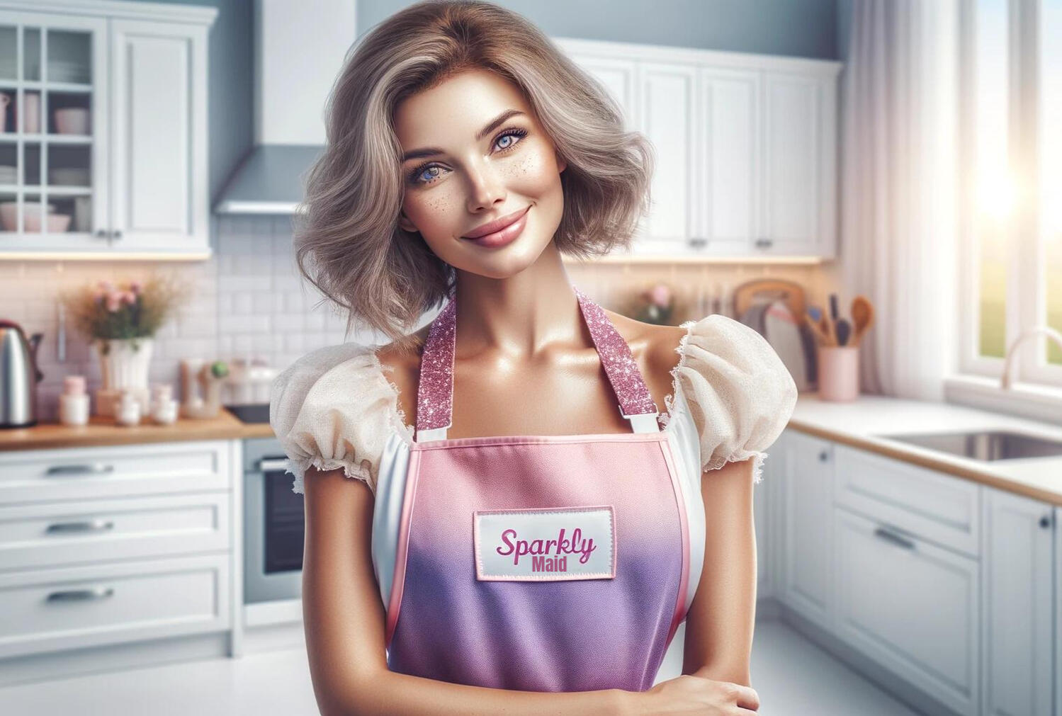 Cleaning Lady Sparkly Maid Chicago